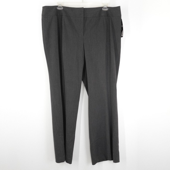 Peter Nygard Pants - Peter Nygard Women's Size 20 Pull On Dress Pants Heather Charcoal‎ Stretch NWT